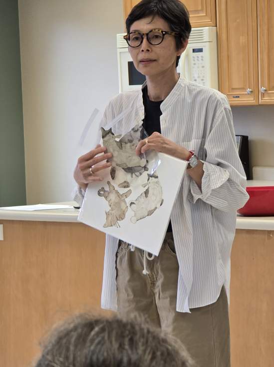 Noriko's show and tell