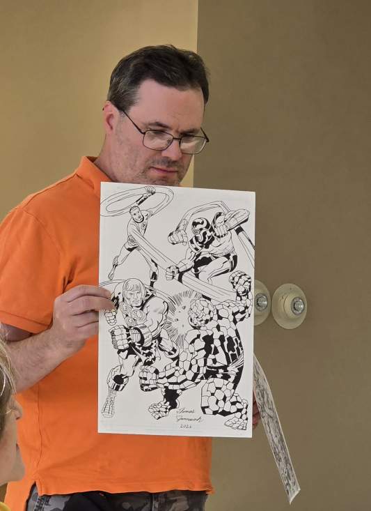 Tom's ink drawing